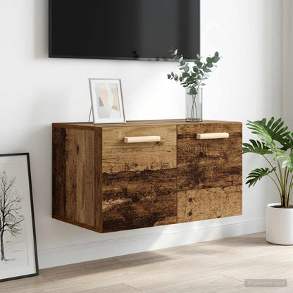 Wall Cabinet 60x36,5x35 cm Engineered Wood Old wood