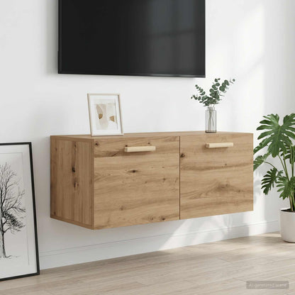 Wall Cabinet 80x35x36,5 cm Engineered Wood Artisan oak