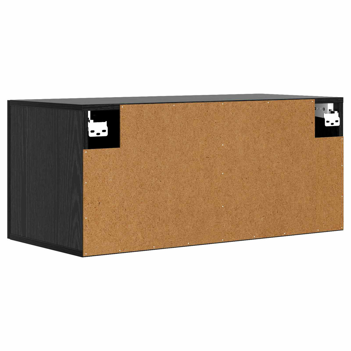 Wall Cabinet 80x35x36,5 cm Engineered Wood Black oak