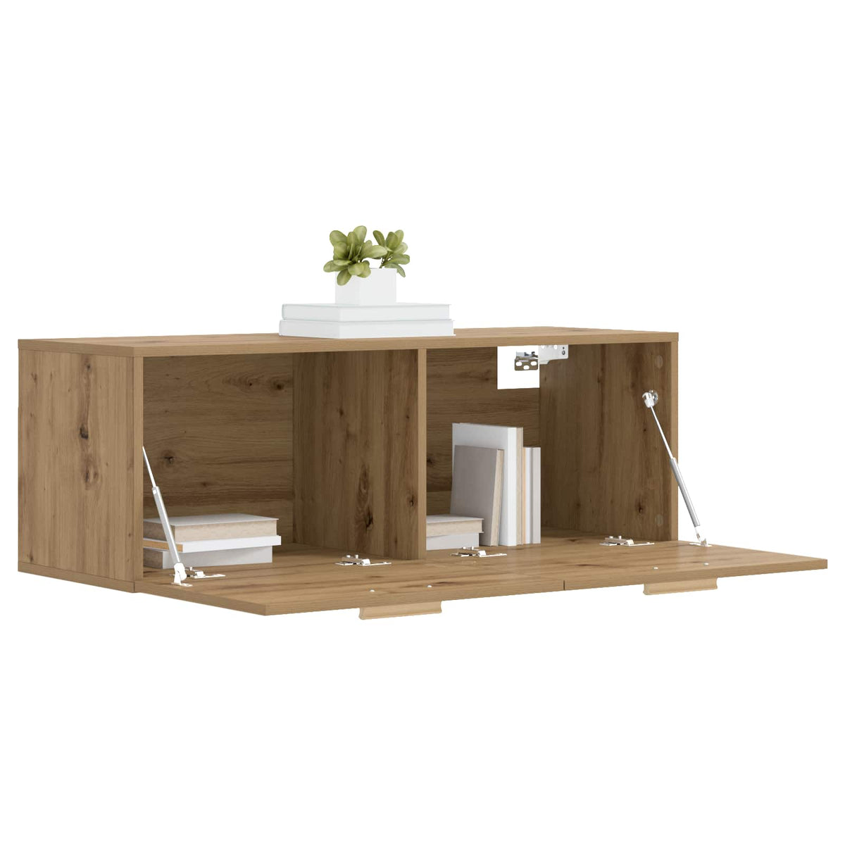 Wall Cabinet 100x36,5x35 cm Engineered Wood Artisan oak