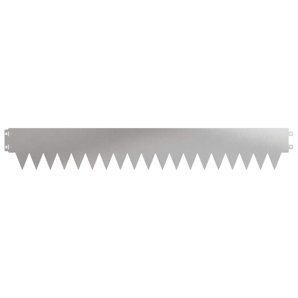 vidaXL Lawn Edging 50 pcs 103 x 15 cm Steel Silver 5