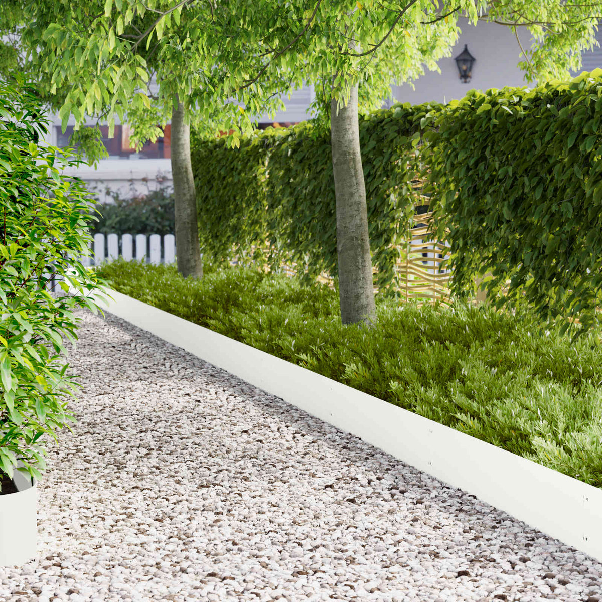 vidaXL Lawn Edging 103 x Steel 30
