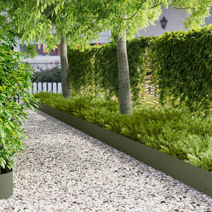vidaXL Lawn Edging 103 x Steel 30