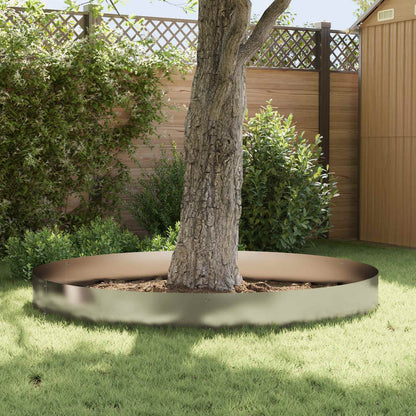 Lawn Edging 103 x Steel 20 pcs Height 30 cm Stainless steel