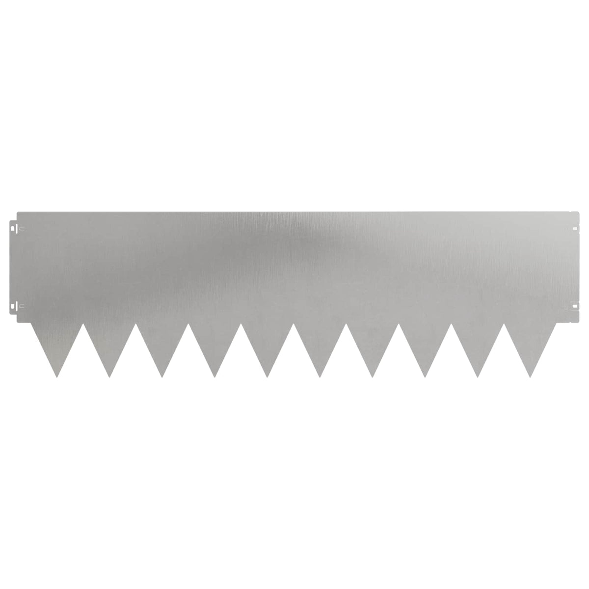 Lawn Edging 103 x Steel 20 pcs Height 30 cm Stainless steel