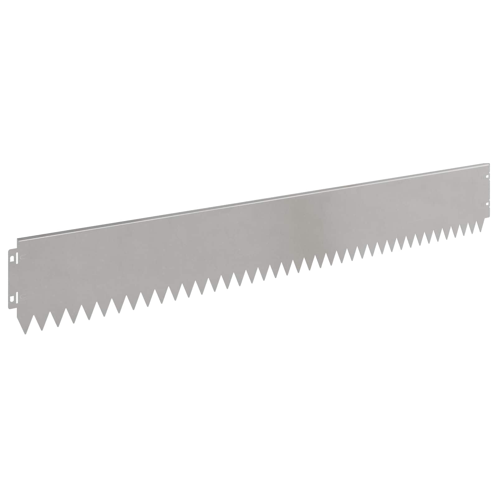vidaXL Lawn Edging 30 pcs 103 x 15 cm Steel Silver 6