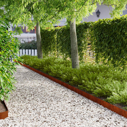 vidaXL Lawn Edging 103 x Steel 30