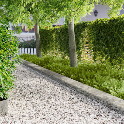 Lawn Edging 103 x Steel 20 pcs Height 25 cm Galvanised steel