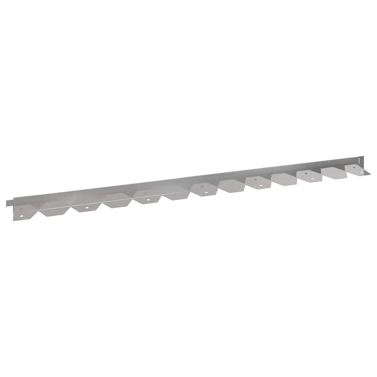 Lawn Edging 102 x 4 x Steel 50 pcs Stainless steel