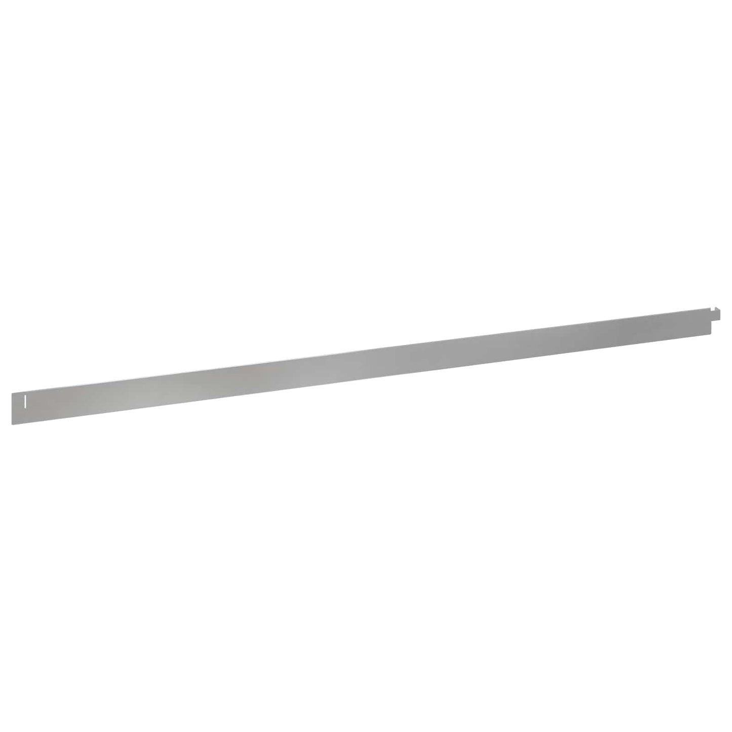 vidaXL Lawn Edging 50 pcs 102 x 4 x 4 cm Steel Silver 6