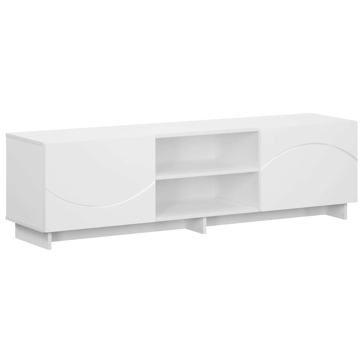 TV Stand Engineered Wood 140 x 34.5 x 40 cm White