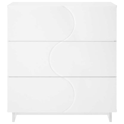 Sideboard 70 x 38 x 75 cm Engineered Wood White