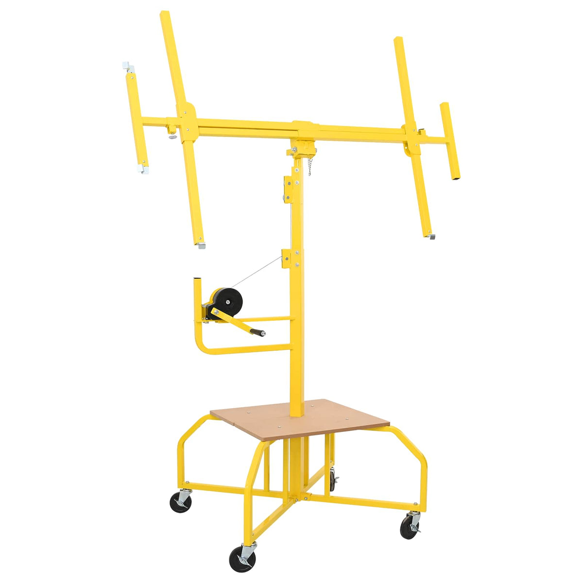 vidaXL Plasterboard Lifter Steel Yellow 1
