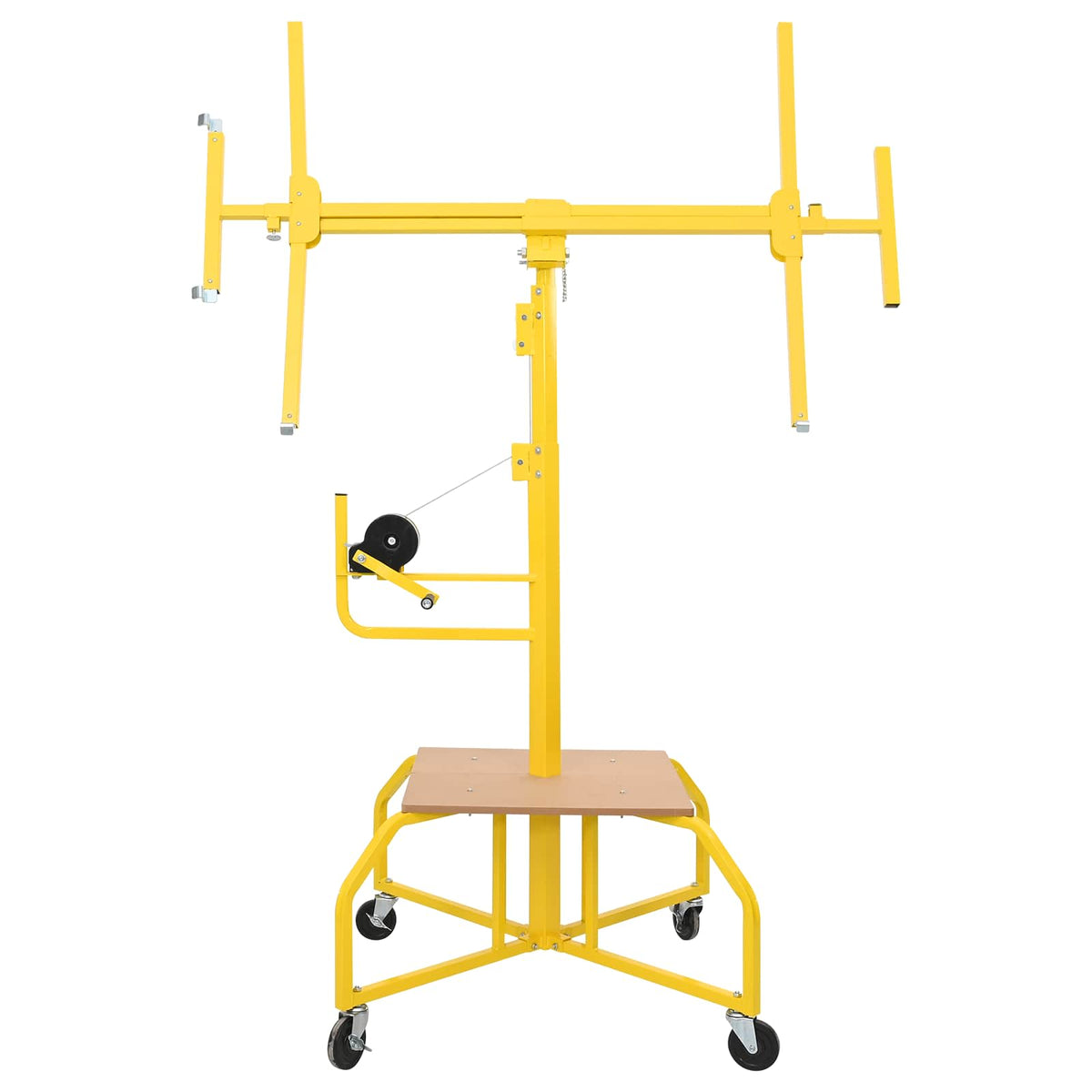 vidaXL Plasterboard Lifter Steel Yellow 2