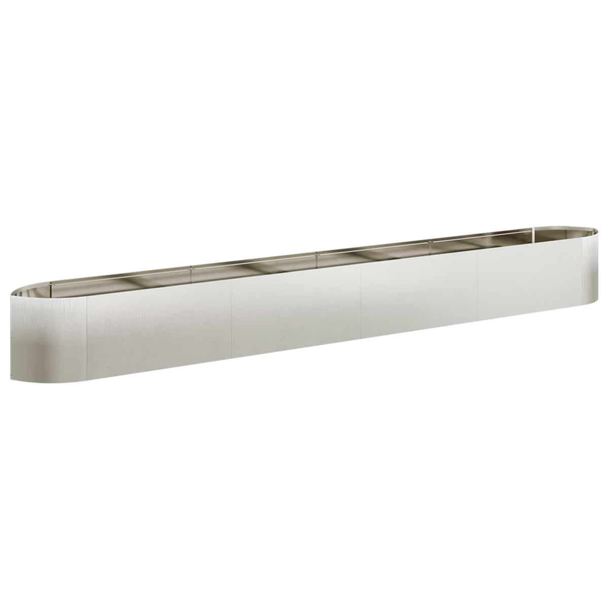 vidaXL Raised Garden Bed Stainless Steel 380 x 40x 40 cm Steel 2