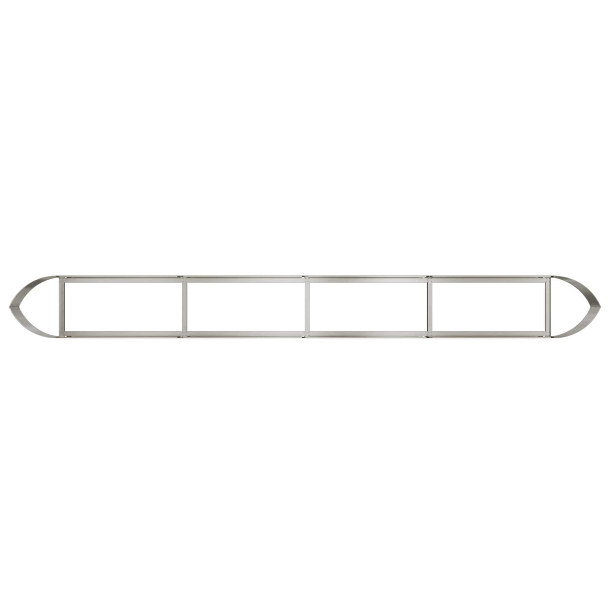 vidaXL Raised Garden Bed Stainless Steel 380 x 40x 40 cm Steel 5