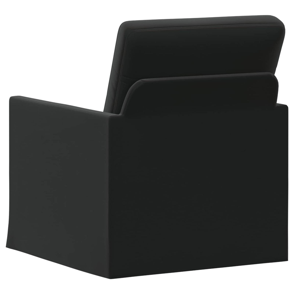 Armchair 70 x 81 x 82 cm Velvet 60 cm Black