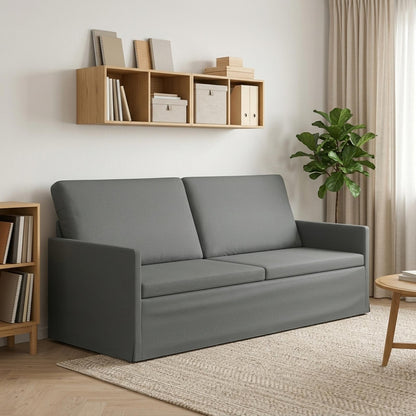 vidaXL 3 Seater Sofa 190 x 81 x 82 cm Fabric 180 cm