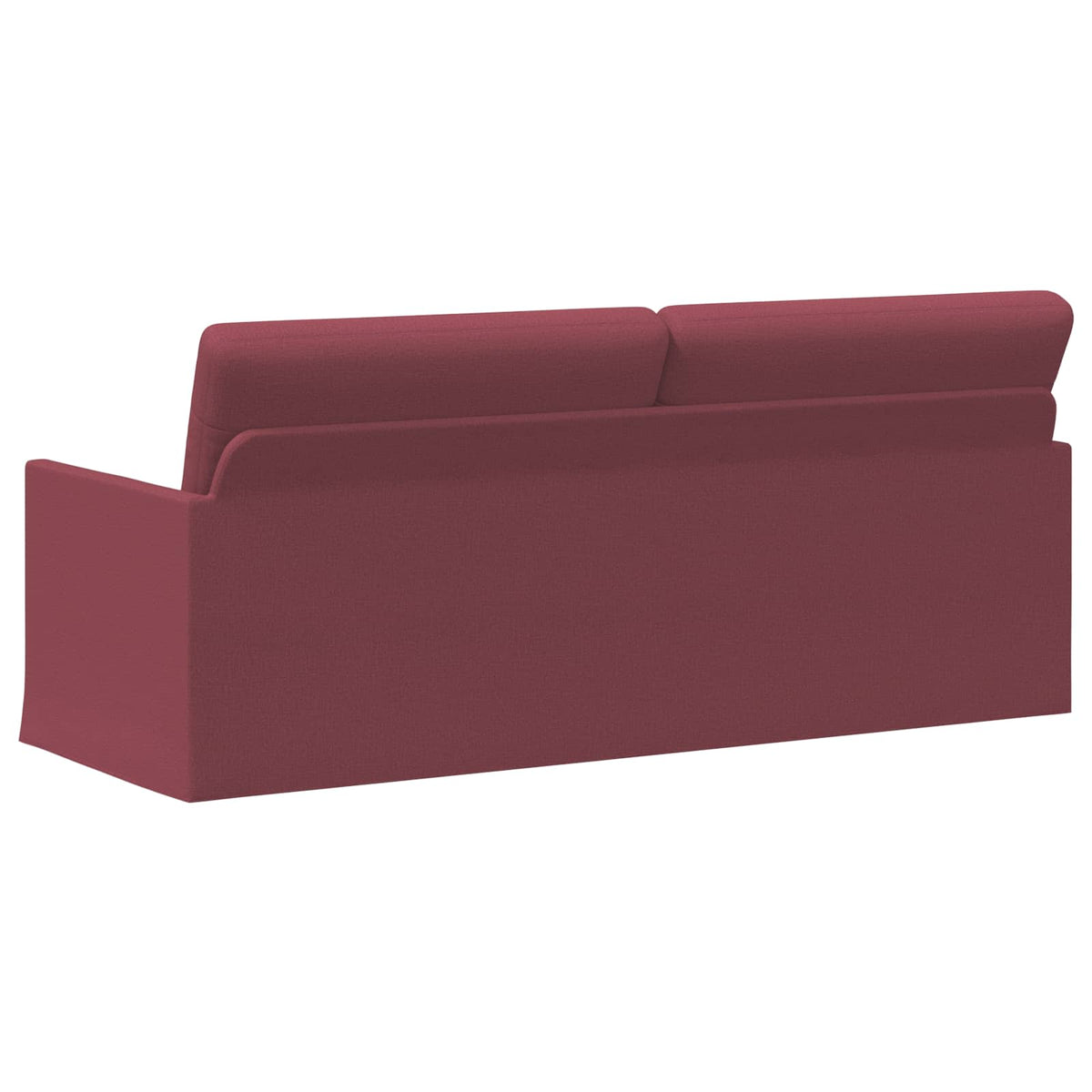 vidaXL 3 Seater Sofa Wine Red 190 x 81 x 82 cm Fabric 5