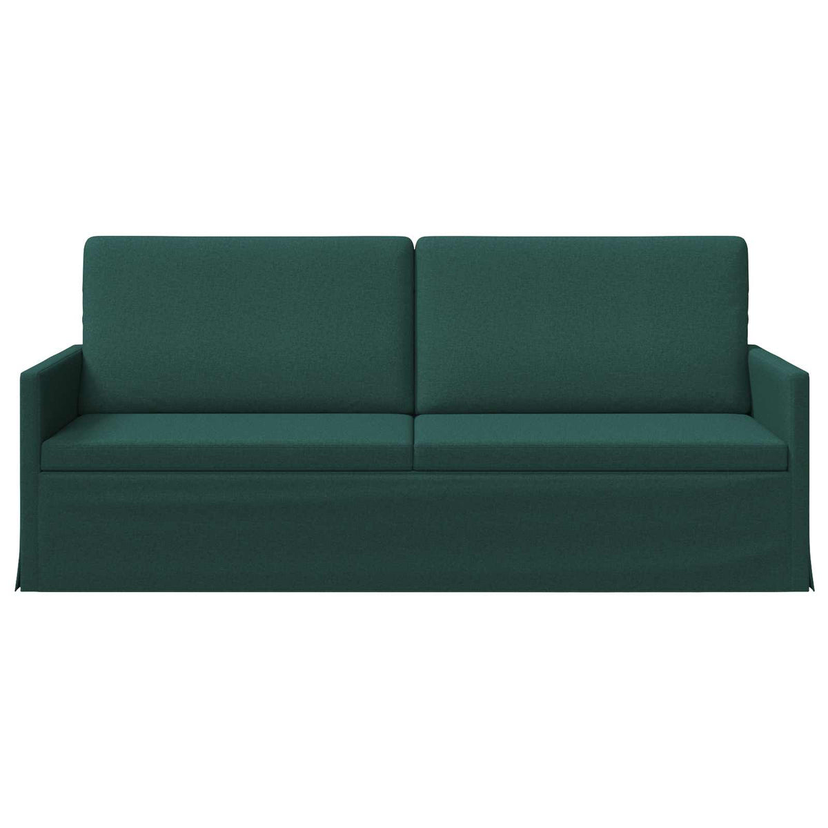 vidaXL 3 Seater Sofa Dark Green 190 x 81 x 82 cm Fabric 3