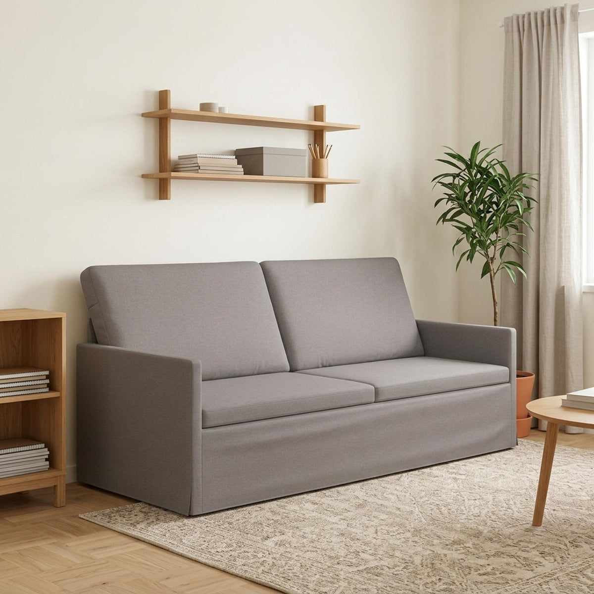 vidaXL 3 Seater Sofa 190 x 81 x 82 cm Fabric 180 cm