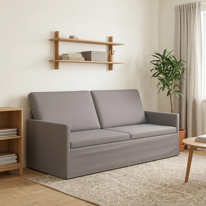 vidaXL 3 Seater Sofa 190 x 81 x 82 cm Fabric 180 cm