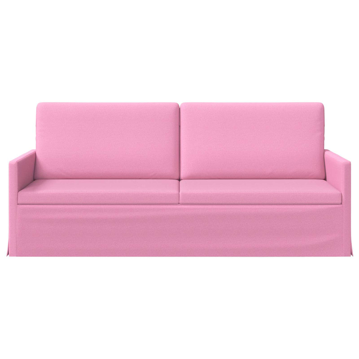 vidaXL 3 Seater Sofa Pink 190 x 81 x 82 cm Fabric 3