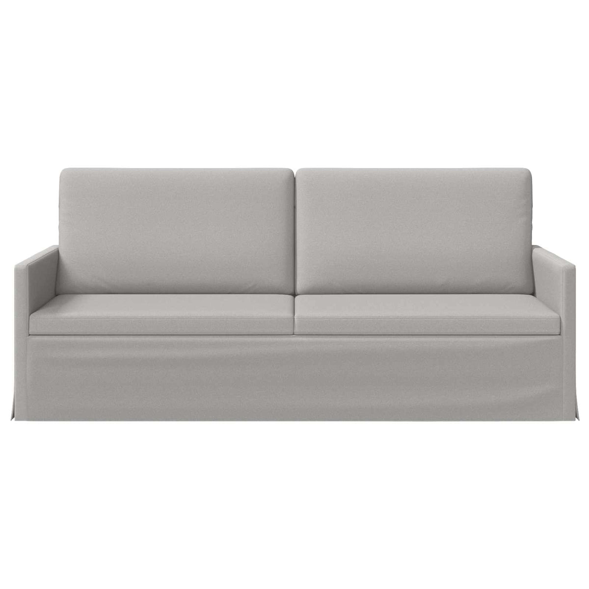 vidaXL 3 Seater Sofa Cloud Grey 190 x 81 x 82 cm Fabric 3