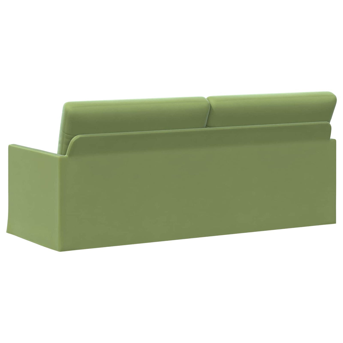 vidaXL 3 Seater Sofa Light Green 190 x 81 x 82 cm Velvet 5