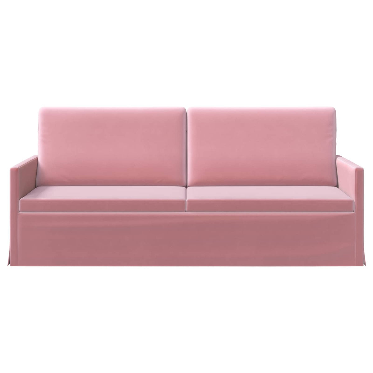 vidaXL 3 Seater Sofa Pink 190 x 81 x 82 cm Velvet 3