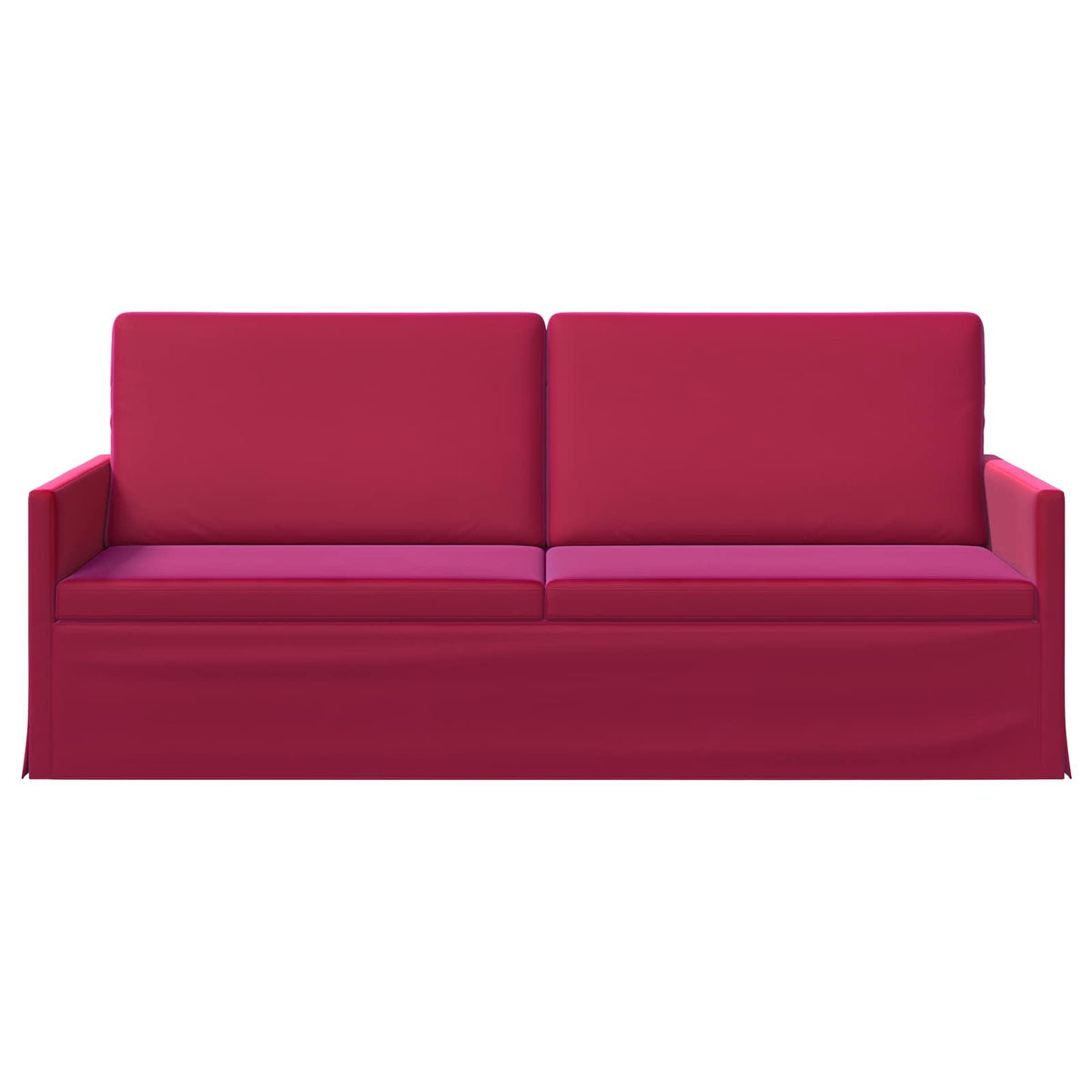 vidaXL 3 Seater Sofa Wine Red 190 x 81 x 82 cm Velvet 3