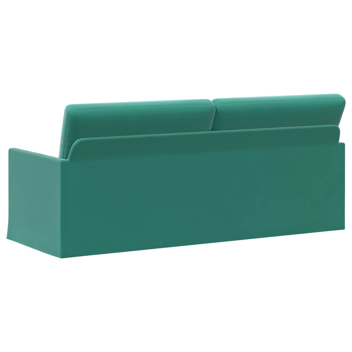vidaXL 3 Seater Sofa Turquoise 190 x 81 x 82 cm Velvet 5