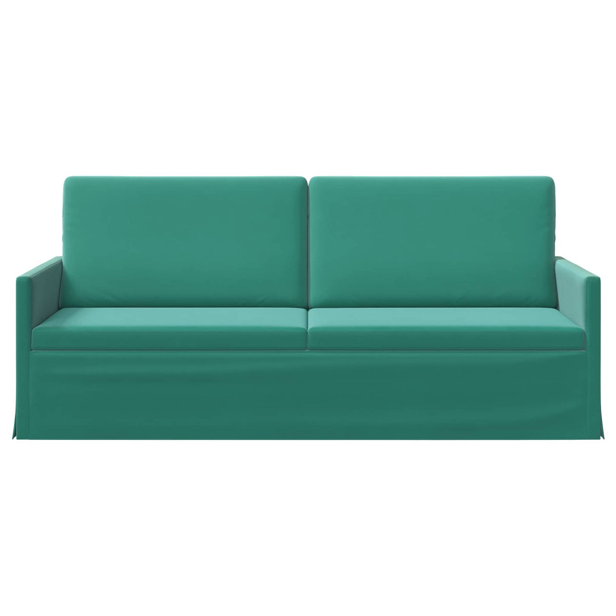 vidaXL 3 Seater Sofa Turquoise 190 x 81 x 82 cm Velvet 3