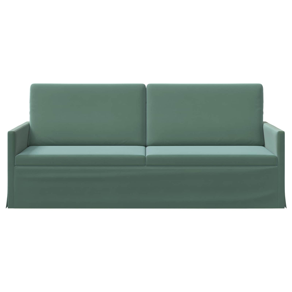 vidaXL 3 Seater Sofa Sea Green 190 x 81 x 82 cm Velvet 3