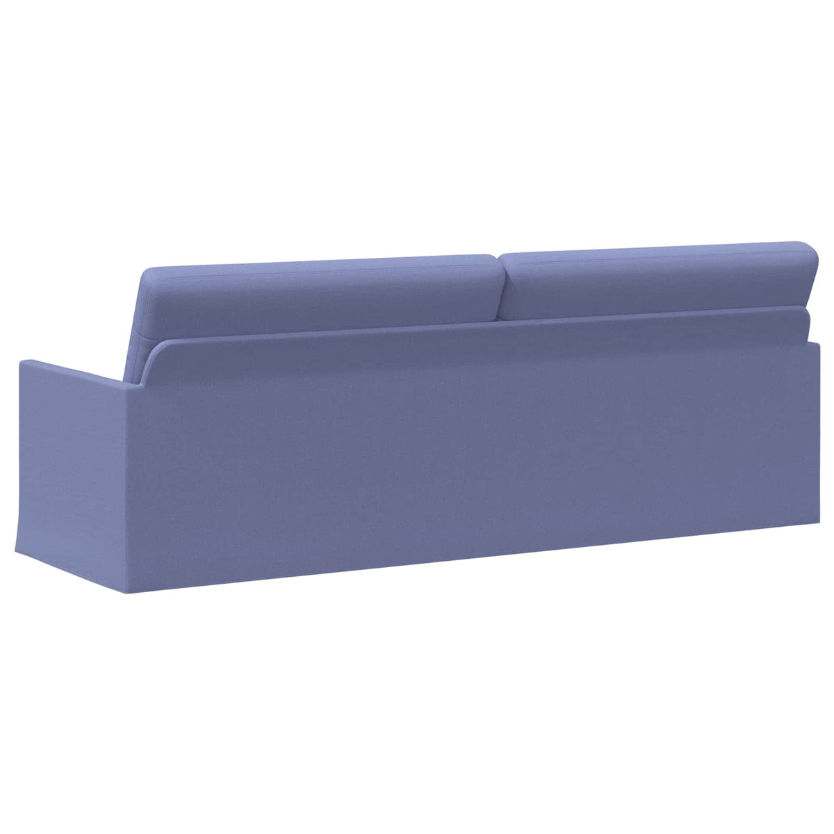 vidaXL 3 Seater Sofa Jeans Blue 220 x 81 x 82 cm Fabric 5