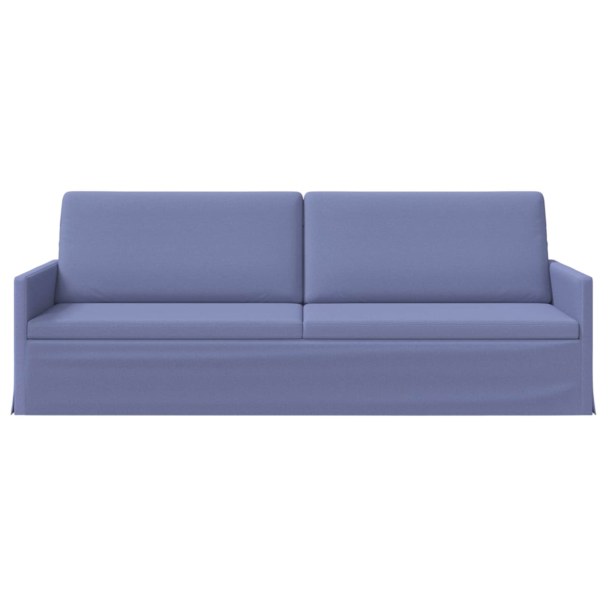 vidaXL 3 Seater Sofa Jeans Blue 220 x 81 x 82 cm Fabric 3