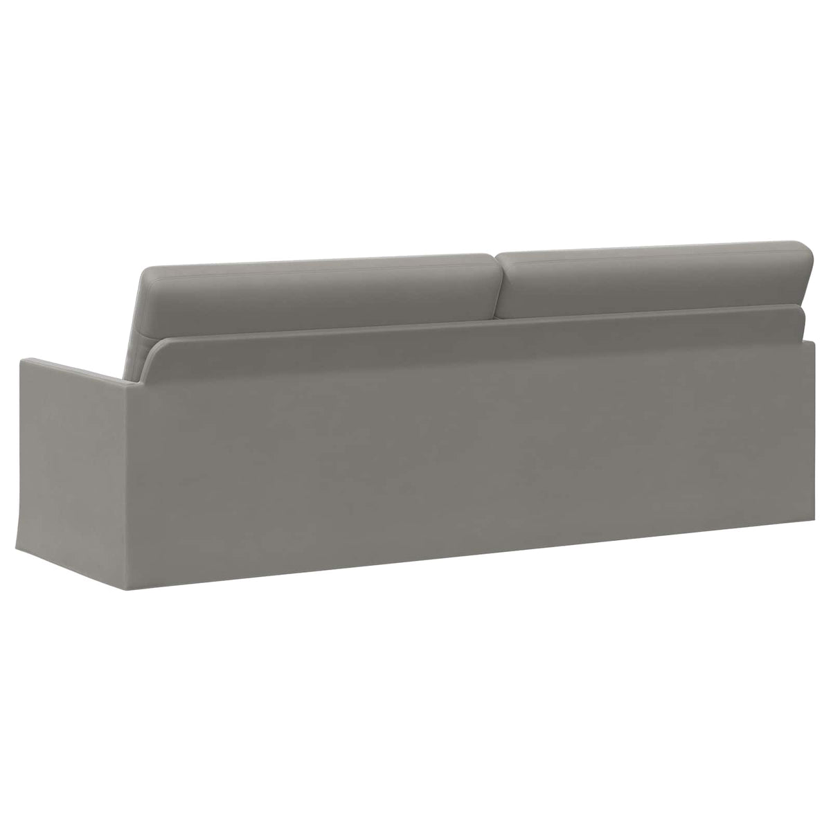 vidaXL 3 Seater Sofa Light Grey 220 x 81 x 82 cm Velvet 5