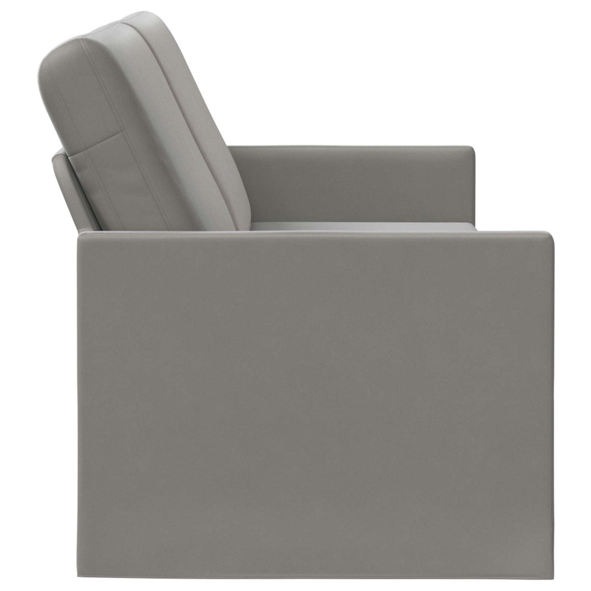 vidaXL 3 Seater Sofa Light Grey 220 x 81 x 82 cm Velvet 4
