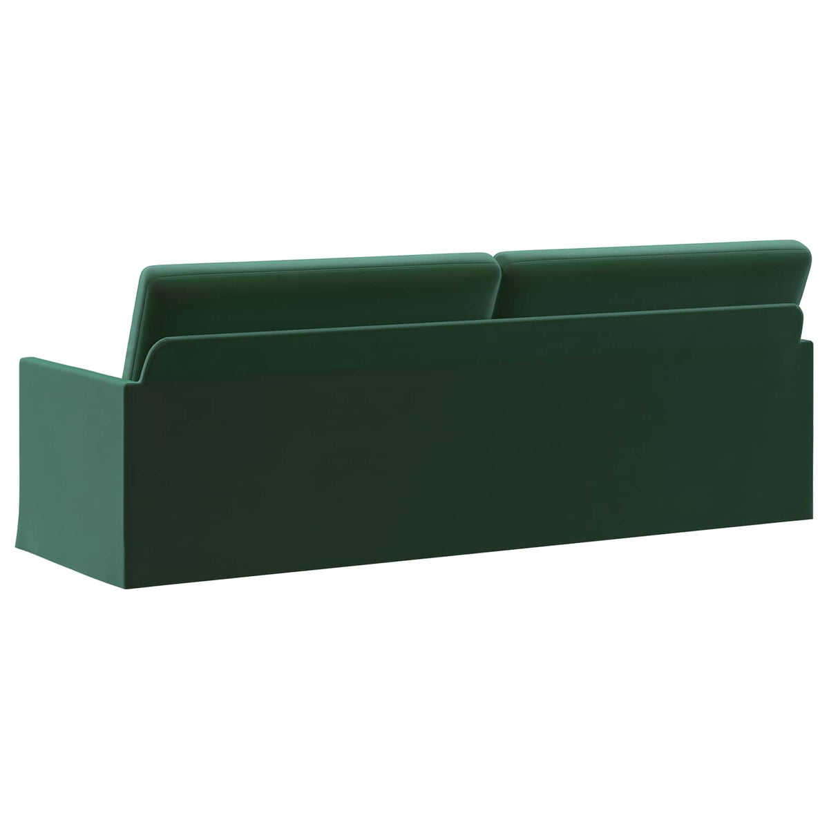 vidaXL 3 Seater Sofa Dark Green 220 x 81 x 82 cm Velvet 5