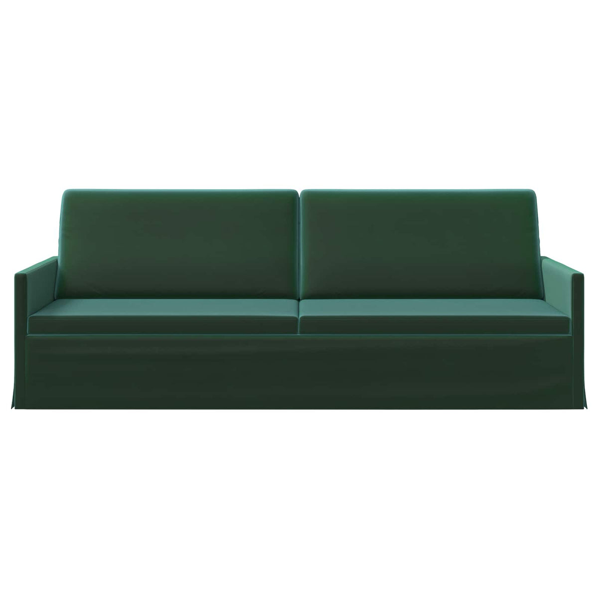 vidaXL 3 Seater Sofa Dark Green 220 x 81 x 82 cm Velvet 3