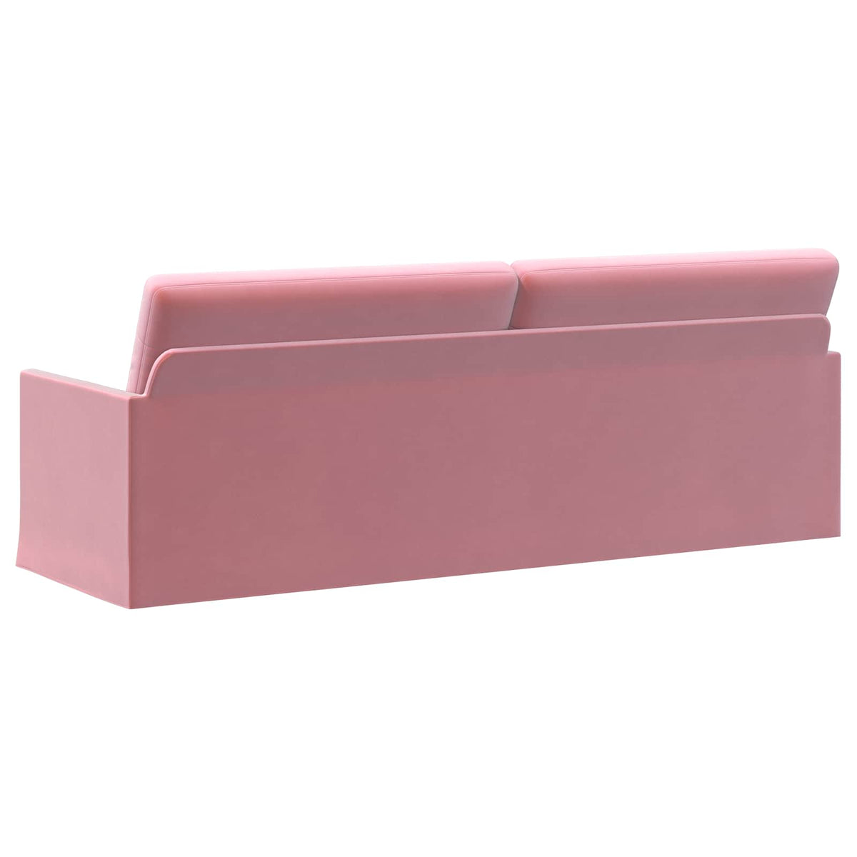 vidaXL 3 Seater Sofa Pink 220 x 81 x 82 cm Velvet 5