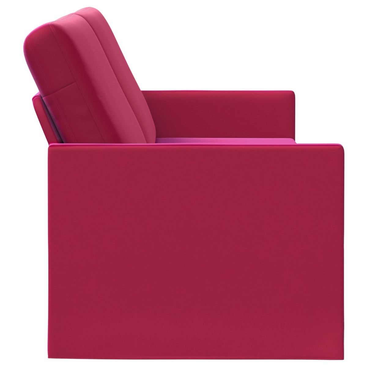 vidaXL 3 Seater Sofa Wine Red 220 x 81 x 82 cm Velvet 4