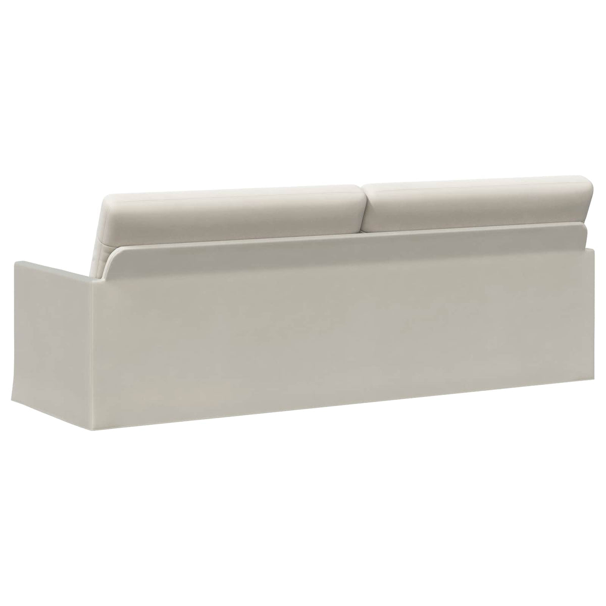 vidaXL 3 Seater Sofa Cream 220 x 81 x 82 cm Velvet 5