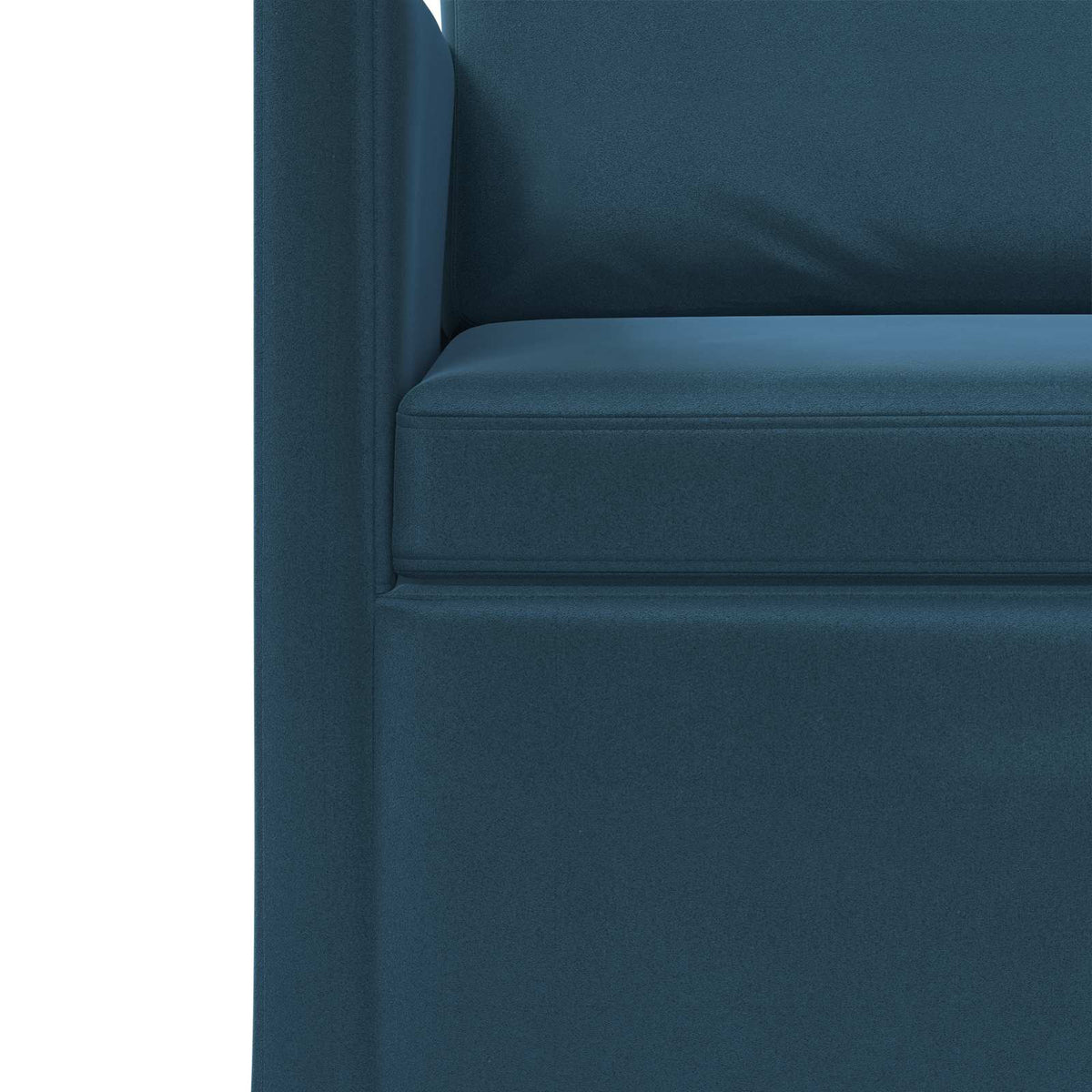 vidaXL 3 Seater Sofa Blue 220 x 81 x 82 cm Velvet 6