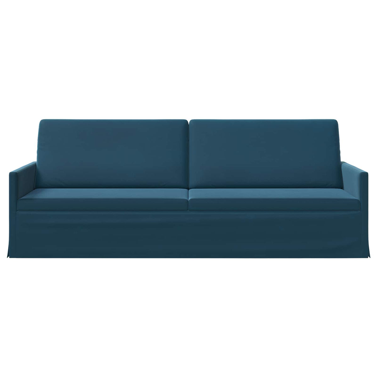 vidaXL 3 Seater Sofa Blue 220 x 81 x 82 cm Velvet 3