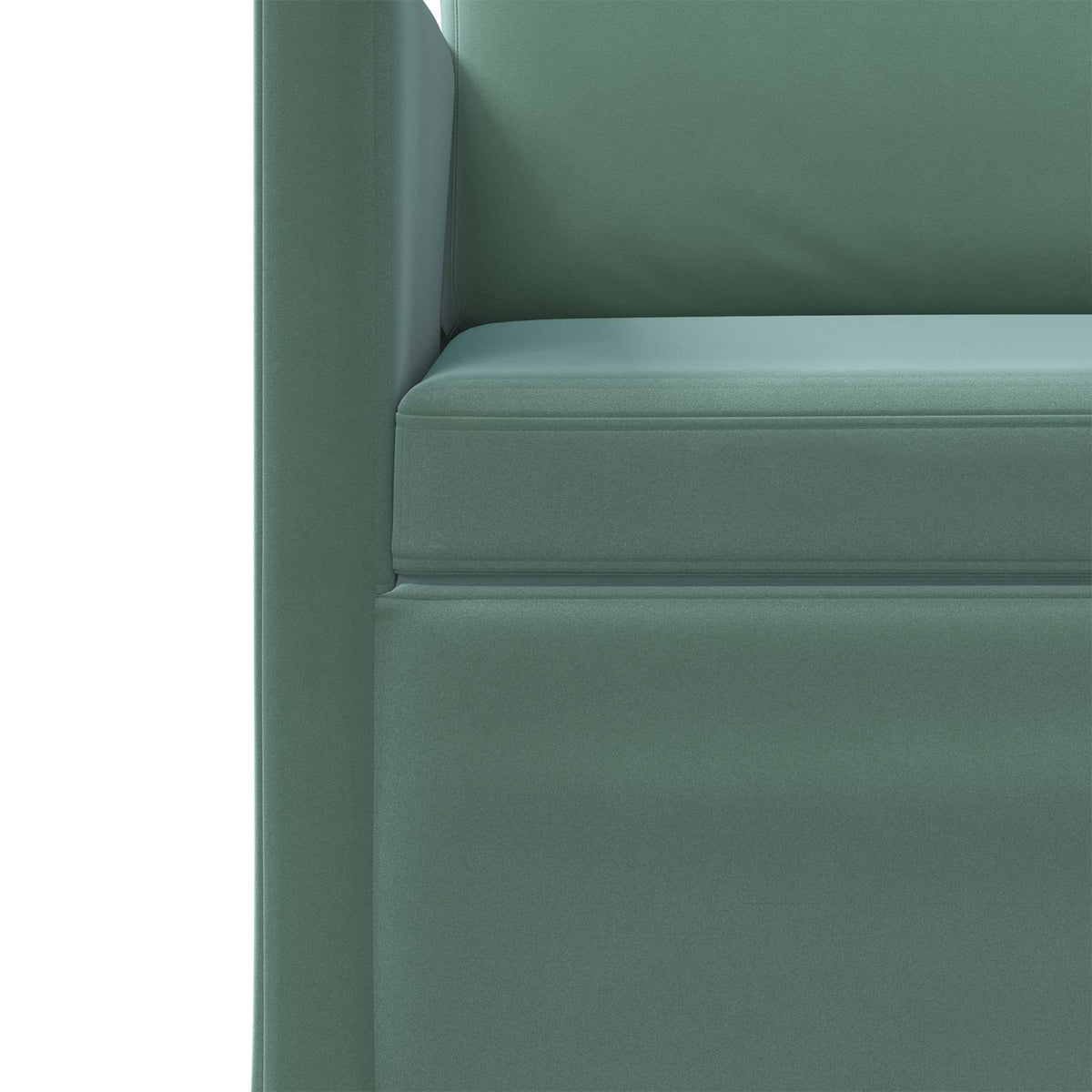 vidaXL 3 Seater Sofa Sea Green 220 x 81 x 82 cm Velvet 6