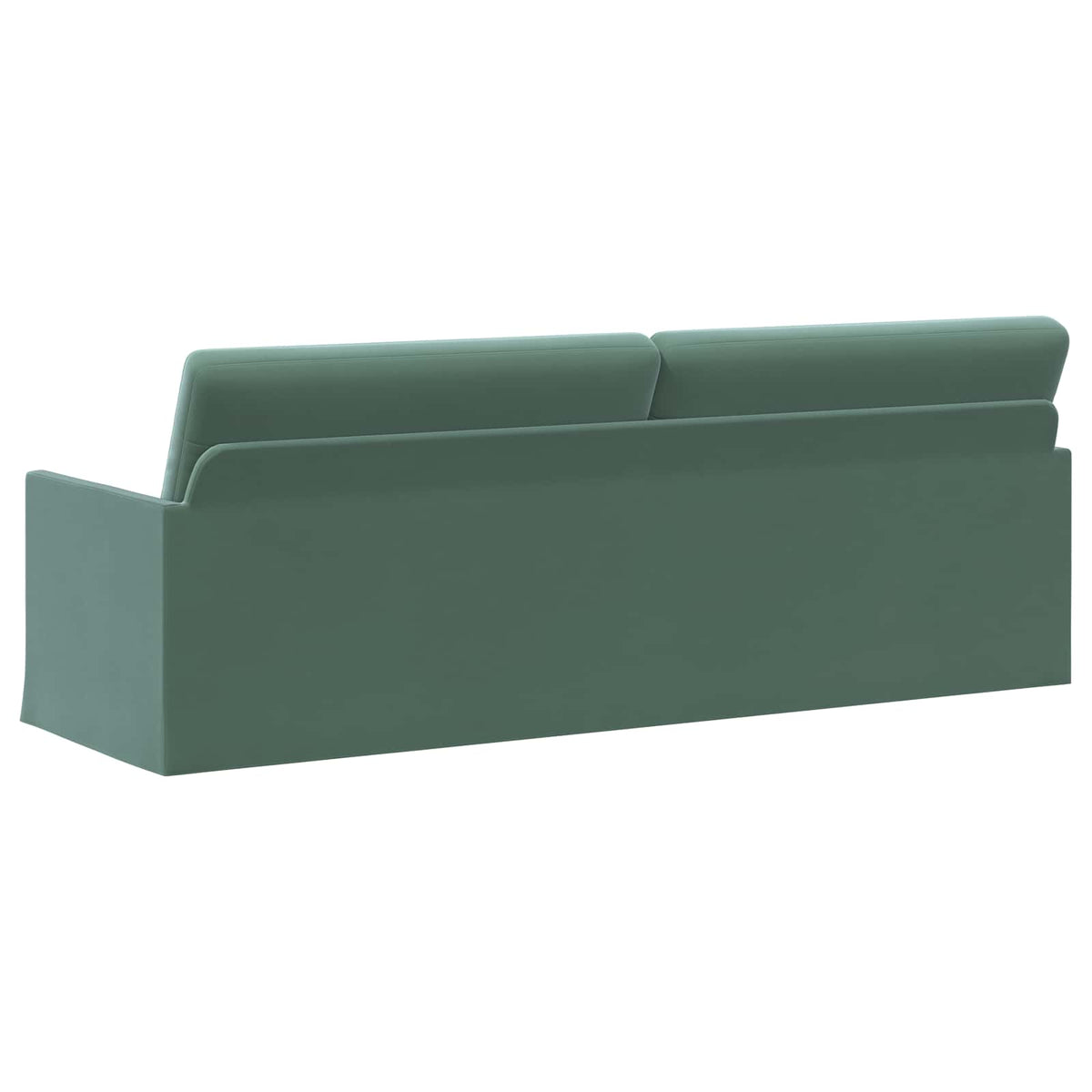 vidaXL 3 Seater Sofa Sea Green 220 x 81 x 82 cm Velvet 5