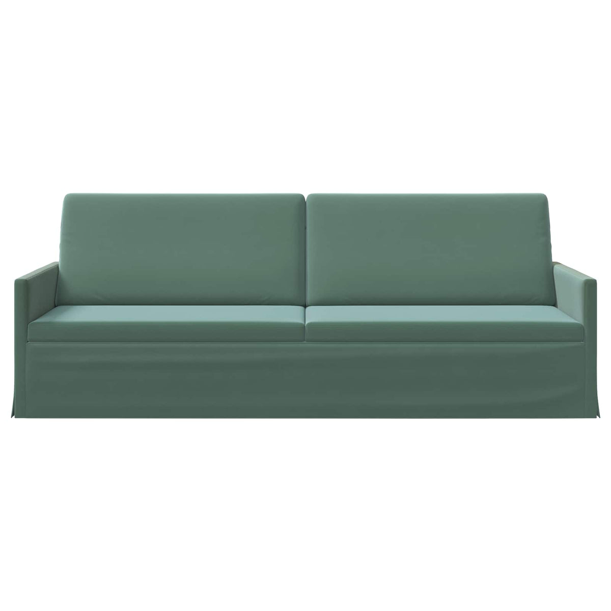 vidaXL 3 Seater Sofa Sea Green 220 x 81 x 82 cm Velvet 3