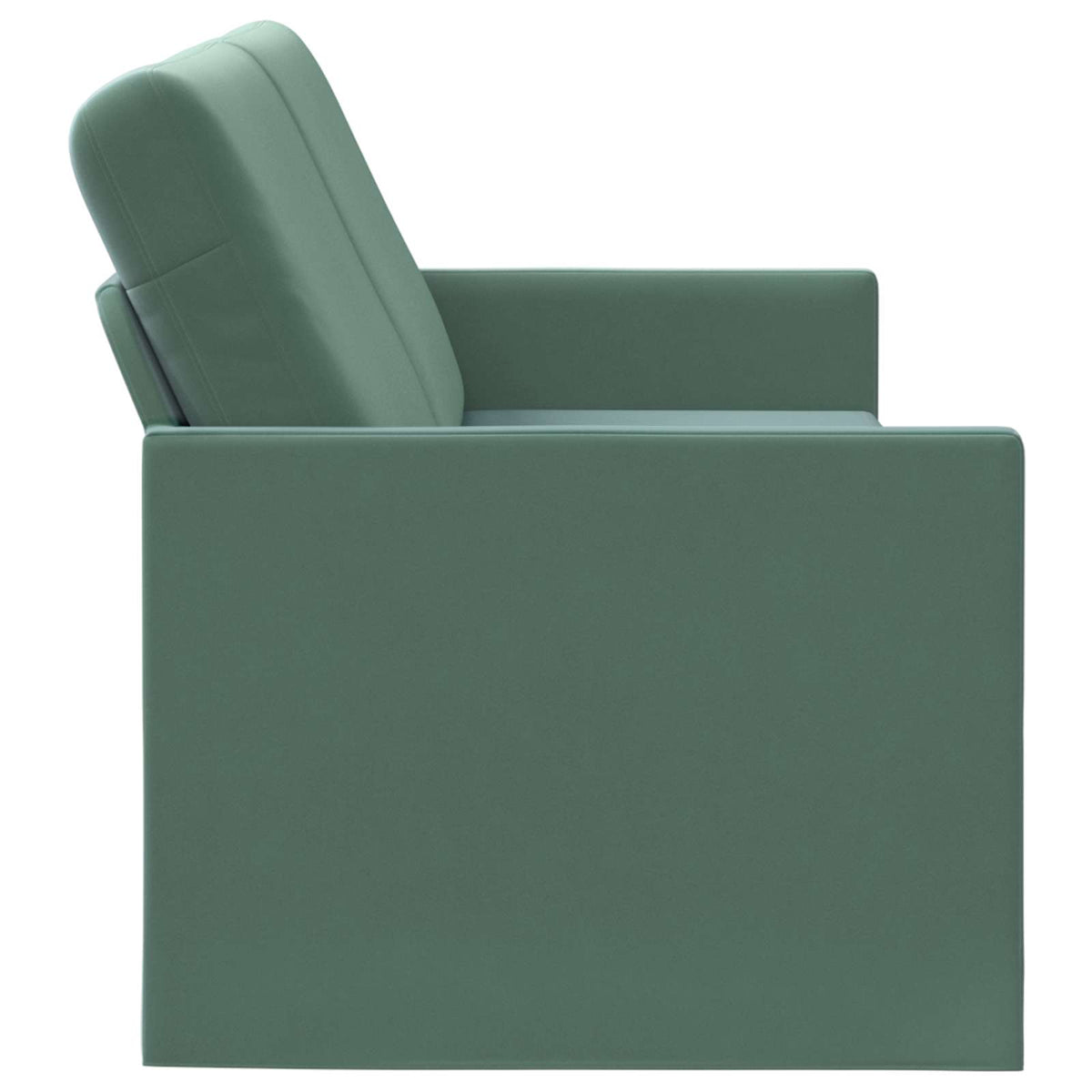 vidaXL 3 Seater Sofa Sea Green 220 x 81 x 82 cm Velvet 4