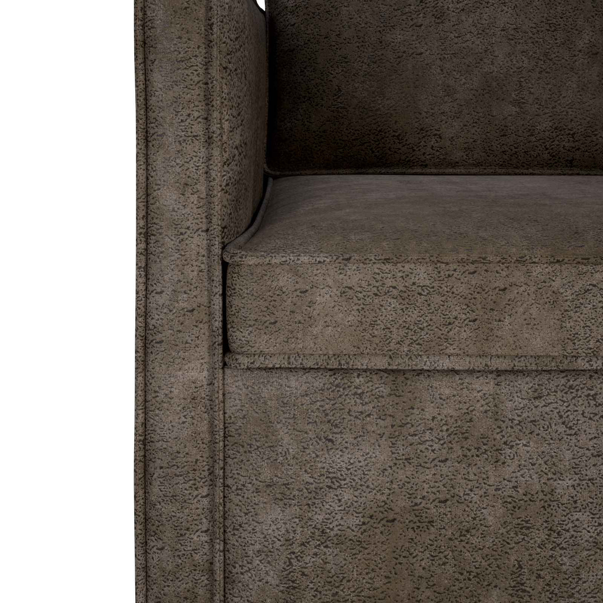 vidaXL Sofa Set 2 pcs Dark Grey Faux Suede Fabric 5